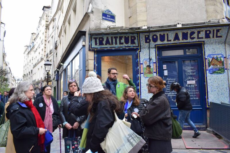 Paris: Le Marais District Jewish History Guided Walking Tour - Rue Des Rosiers Stroll