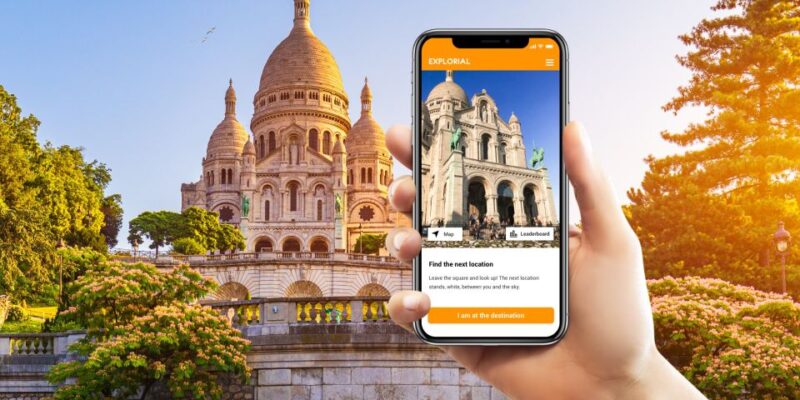 Paris: Montmartre Scavenger Hunt & Sights Self-Guided Tour - Reach the Sacré-Cœur Basilica