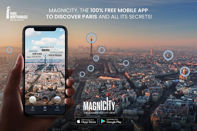 Paris Montparnasse Top of the City Observation Deck Entry Ticket - Additional Features