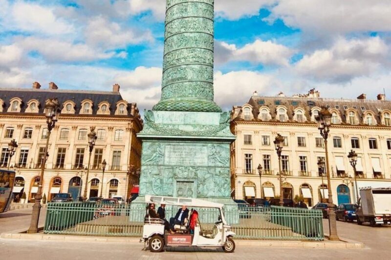 Paris: Most Iconic Monuments Guided Tour by Tuk Tuk - Booking Information