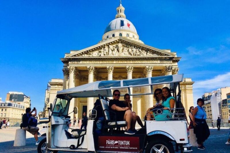 Paris: Most Iconic Monuments Guided Tour by Tuk Tuk - Customer Reviews