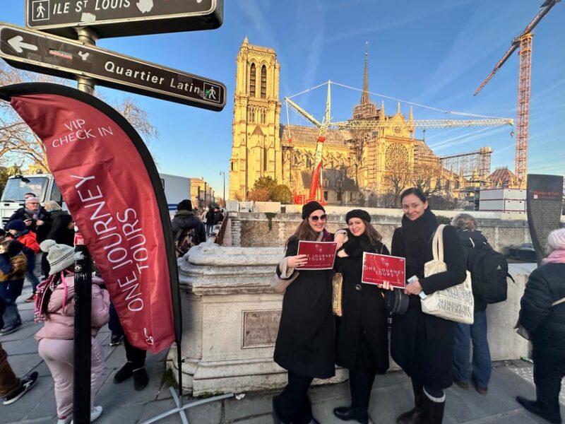 Paris: Notre Dame Cathedral Exterior Tour With Free Entry - Guided Tour Experience