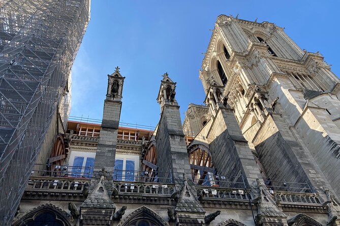 Paris Notre Dame Cathedral Outdoor Walking Tour With Crypt Entry - Whats Included in the Tour