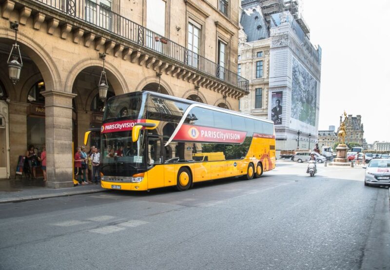 Paris: Openair Double Decker Bus Audio-Guided City Tour - Key Points