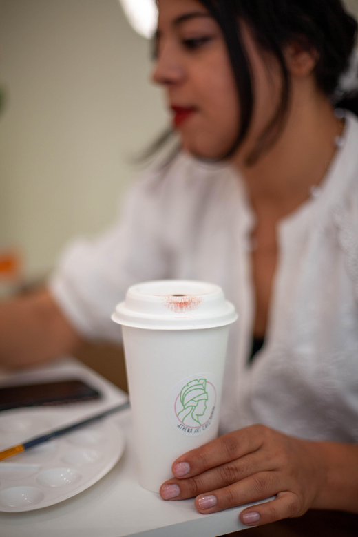 Paris : Painting Experience in an Art Cafe - Exploring the Art Cafe Setting