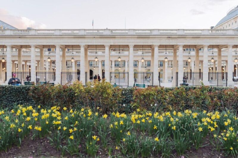Paris: Palais Royal & Covered Galleries Audio Tour (EN) - Park Transformation