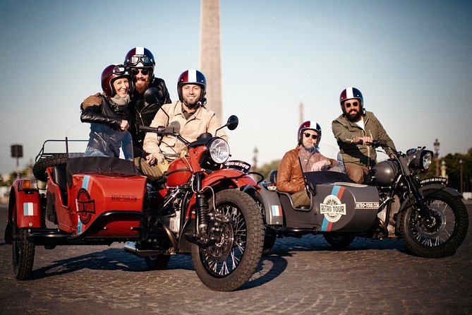 Paris Private Flexible Duration Guided Tour on a Vintage Sidecar - Whats Included