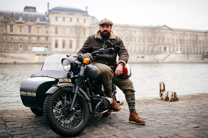 Paris Private Flexible Duration Guided Tour on a Vintage Sidecar - Meeting and Pickup