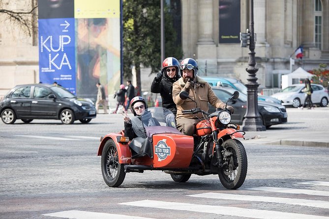 Paris Private Flexible Duration Guided Tour on a Vintage Sidecar - Explore in Unforgettable Way