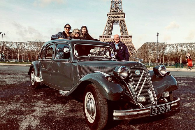 Paris Private Guided Tour in a Vintage Car With Driver - Tour Itinerary Adaptations