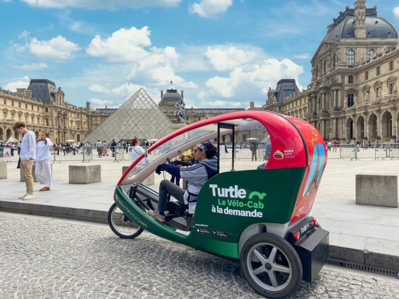 Paris : Private Luxury Rickshaw Tour With Hotel Pick-up - Key Points
