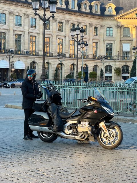 Paris: Private Motorcycle Taxi From Paris Le Bourget Airport - Paris - Key Points