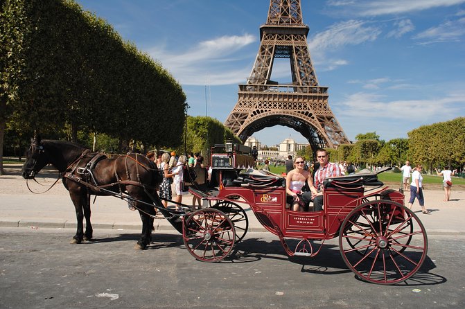 Paris Private Romantic Horse & Carriage Ride - Cancellation Policy