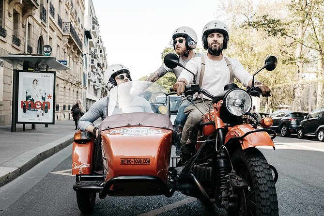 Paris Private Vintage Half Day Tour on a Sidecar Motorcycle - Traveler Highlights