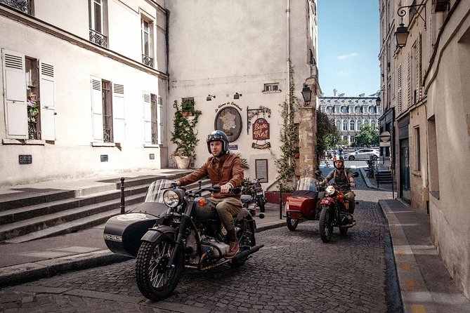 Paris Private Vintage Half Day Tour on a Sidecar Motorcycle - Unique City Views