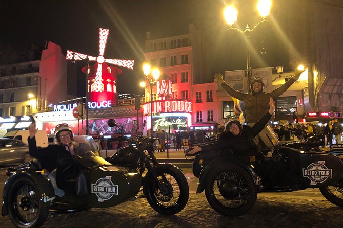 Paris Romantic & Private Tour By Night on a Sidecar Ural - Additional Information