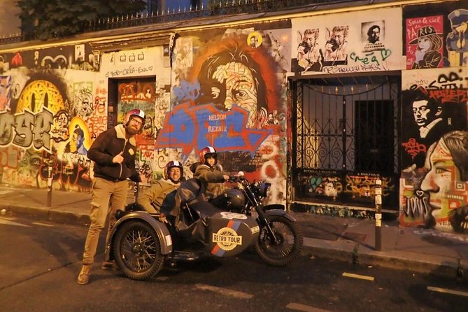 Paris Romantic & Private Tour By Night on a Sidecar Ural - Tour Highlights