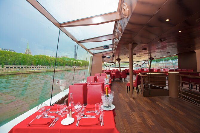 Paris Seine River Lunch Cruise by Bateaux Mouches - Reservation Information