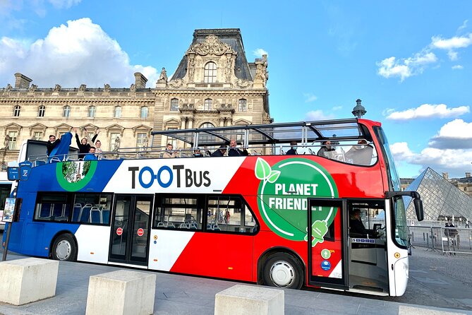Paris Tootbus Discovery Hop-On Hop-Off Bus Tour - Key Attractions