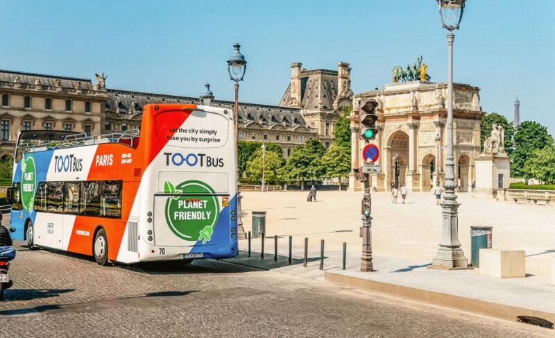 Paris: Tootbus Hop-on Hop-off Discovery Bus Tour - Inclusions