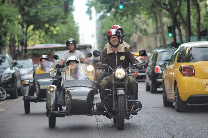 Paris Vintage Private City Tour on a Sidecar Motorcycle - Private Sightseeing Tour