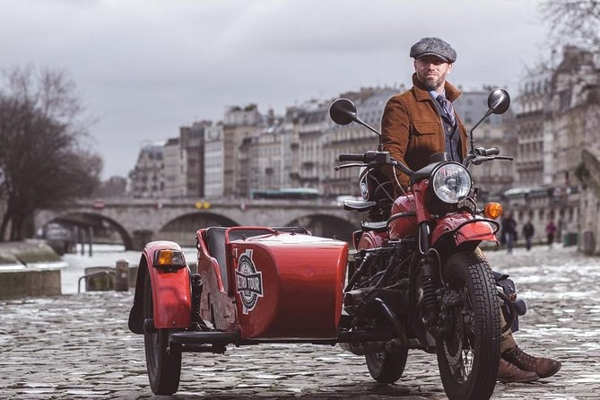 Paris Vintage Private City Tour on a Sidecar Motorcycle - Customizable Experience