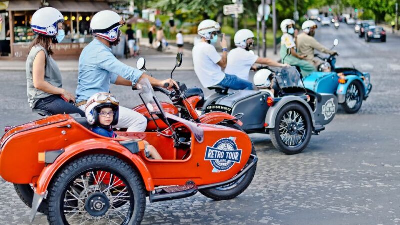 Paris Vintage Sidecar Premium & Private Half-Day Tour - Tour Details