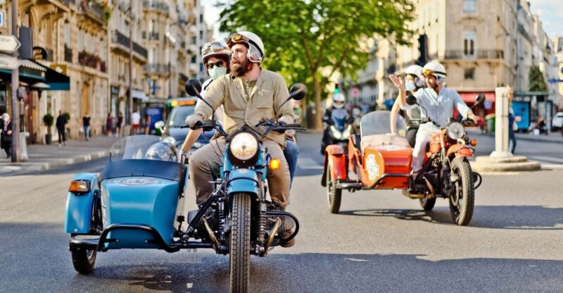 Paris Vintage Sidecar Premium & Private Half-Day Tour - Admire Iconic Monuments