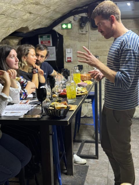Paris - Wine Tasting, Foie Gras, Charcuterie, Cheese, and Final Quiz - Age Restrictions