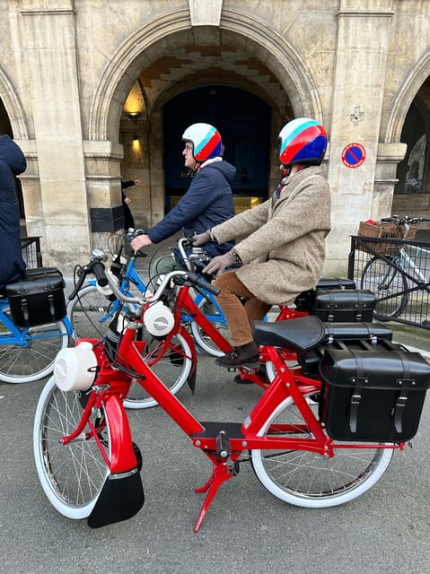 Pariss Left Bank (2h) : E-Solex Bike Guided Small Tour - Invalides Complex