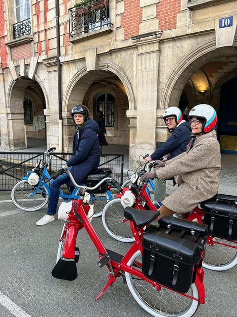 Pariss Right Bank (2h) : E-Solex Guided Tour Small Tour - Itinerary Details