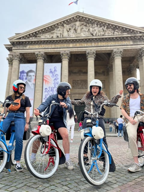 Pariss Vintage Left Bank (3h) : E-Solex Bike Guided Tour - Experience Highlights