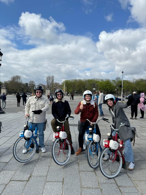 Pariss Vintage Right Bank (3h) : E-Solex Bike Guided Tour - Guided Visits