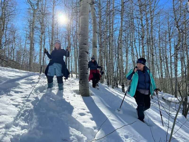 Park City: Private Group Snowshoeing Tour on Public Trails - Authentic Experiences and Extras