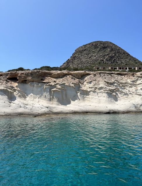 Paroikia: Despotiko & Blue Lagoon Cruise With Meal & Drinks - Guided Sightseeing