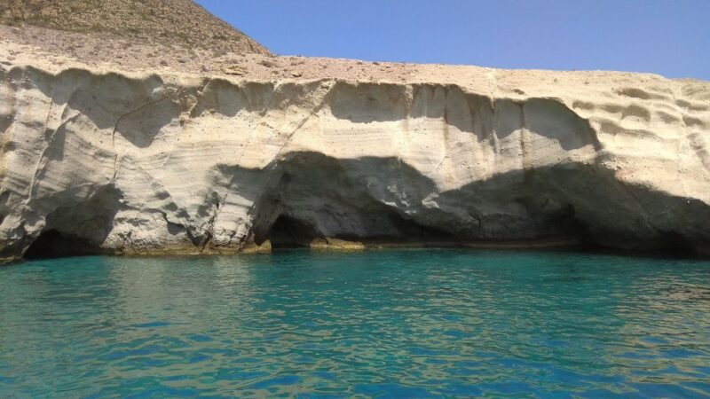 Paros: Antiparos Island and Despotiko Private Boat Trip - Meet at The Sailors Ride