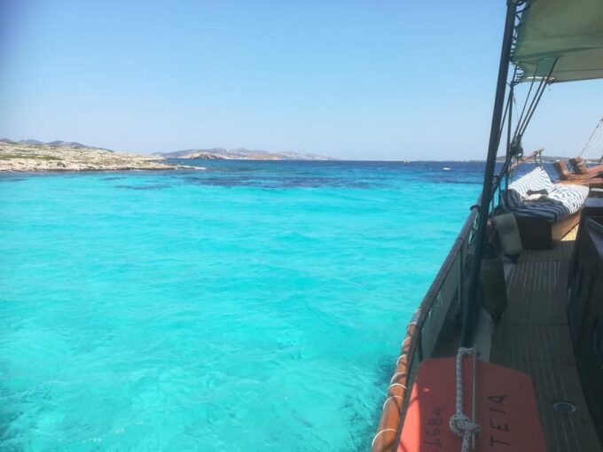 Paros Gaily Cruises Boat Galateia - Boat and Destination
