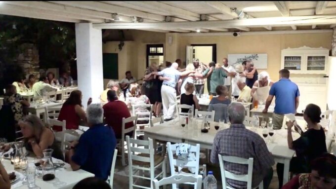 Paros: Greek Night With Food, Wine & Dancing - Traditional Parian Cuisine and Wine