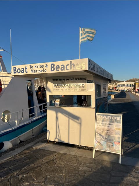 Paros: Parikia Bay Sunset Boat Tour With Snorkeling - Key Destinations