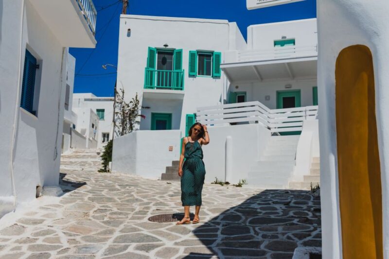 Paros: Private Sunset Highlights MiniVan Tour - Panagia Ekatontapyliani Church