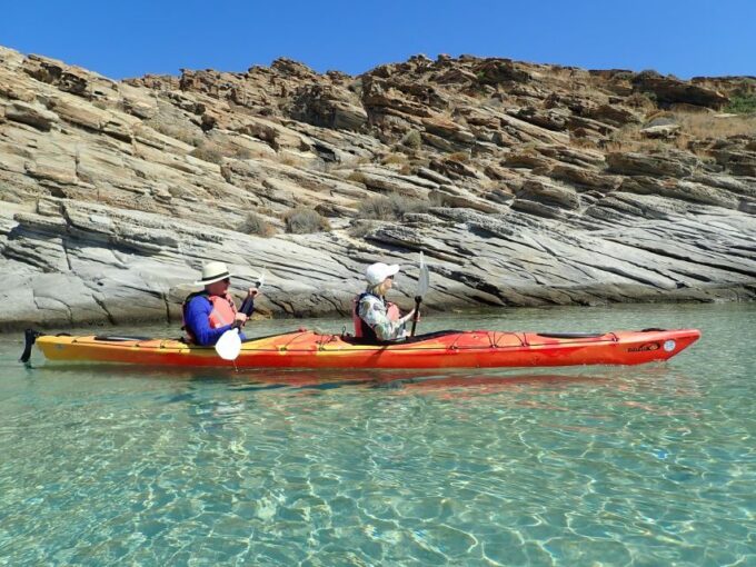 Paros: Sea Kayak Trip With Snorkeling and Snack or Picnic - Snorkeling and Breaks