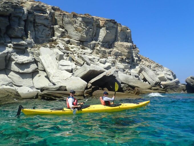 Paros: Sea Kayak Trip With Snorkeling and Snack or Picnic - Safety and Guidance