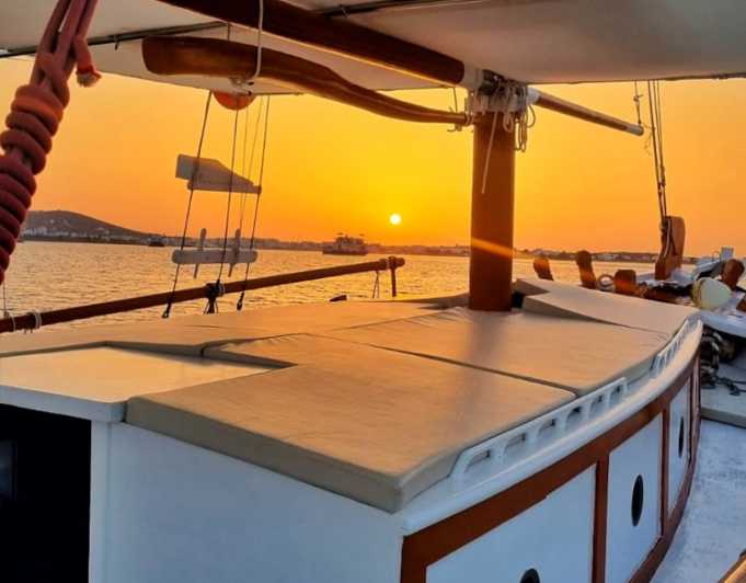 Paros: Sunset Boat Trip With Soft Drinks and Local Wine - Experience Highlights