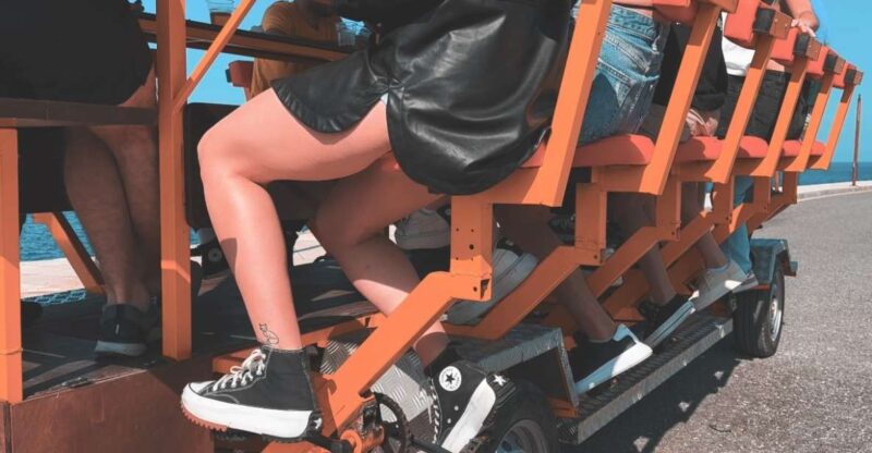 Party Bike 1 Hour Experience in Malia - Age Restriction