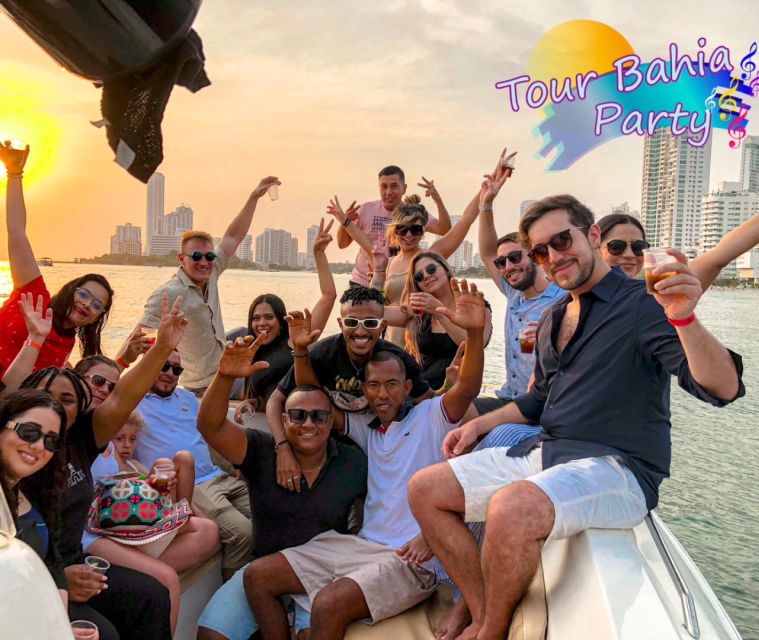 Party Boat in Cartagena Bay With Nightclub Ticket - Key Points