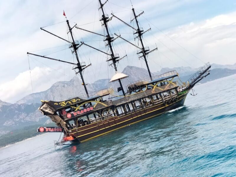 Party Boat Pirate Boat Foam Party - Important Information