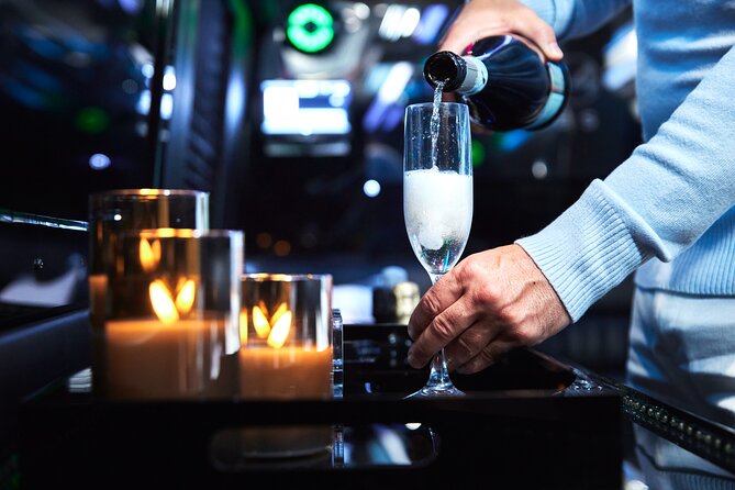 Party Bus Excursion Disco Ball, Limo Seating, Bar, & LED Lights - Additional Notes