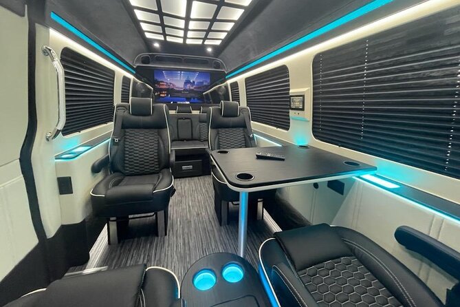 Party Bus Luxury Sprinter Limos - Provided Amenities