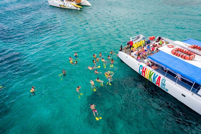Party Catamaran With Dunns River Climb From Montego Bay - Highlights and Included Activities