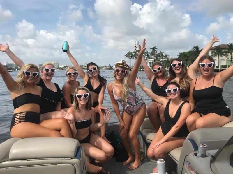 Party Pontoon Boat W/ Captain, Private up to 12PPL - Captain and Legal Requirements